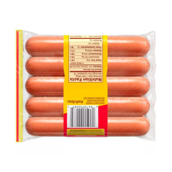 Original Uncured Wieners Hot Dogs - 16oz_10ct - Image 2