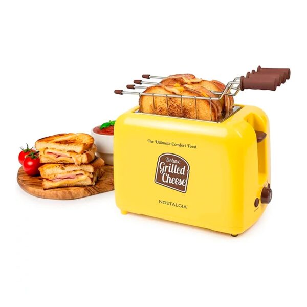 Nostalgia GCT2 Deluxe Grilled Cheese Sandwich Toaster - Image 3